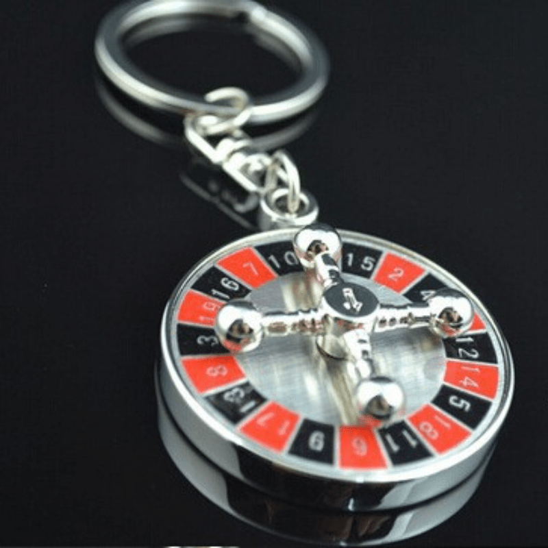 Perpetual Calendar Key Ring Unique Compass Metal Keychain Gift