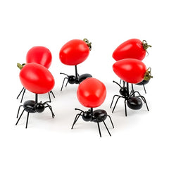 12pcs Cartoon Animal Food Picks for Baby Shower Party Decor