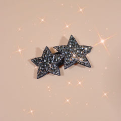 Y2K Rhinestone Star Hair Clip Hair Barrette Hair Slides Clip