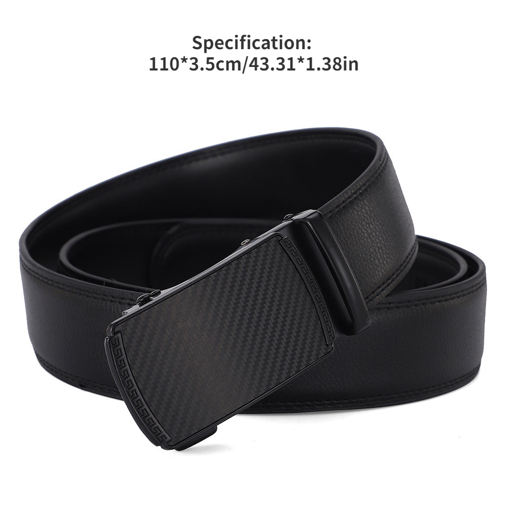 Men's Automatic Buckle Belt for Business