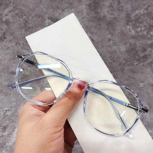 Classic Optical Clear Lens Light Blocking Glasses for Women Men