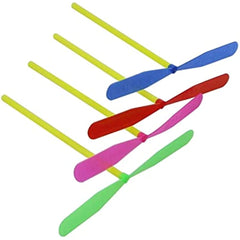 20Pcs Plastic Dragonfly Hand Rub Propeller Outdoor Toy for Kids