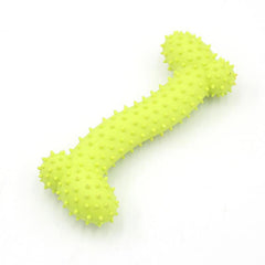 TPR Dog Chew Toy for Teeth Cleaning & Interactive Play Bone Shape