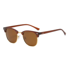 Retro Men's Polarized Sports Sunglasses UV Protection for Cycling Fishing