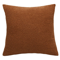 Colorful Teddy Plush Pillow Cover 18x18 Inches