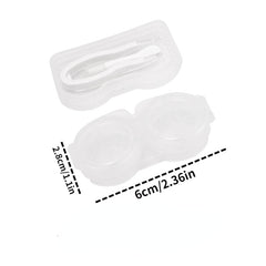 Double Layer Lens Case Summer Candy Drawer Durable Compact