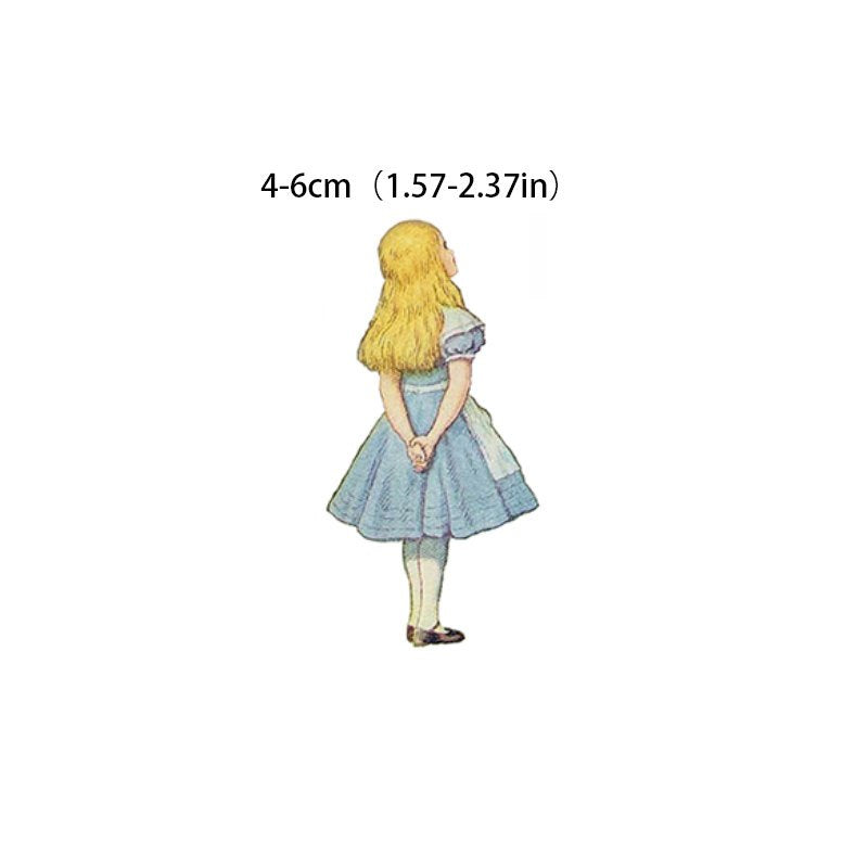 29pcs Adventure Alice Stickers DIY Scrapbooking Arts & Crafts Student Stationery