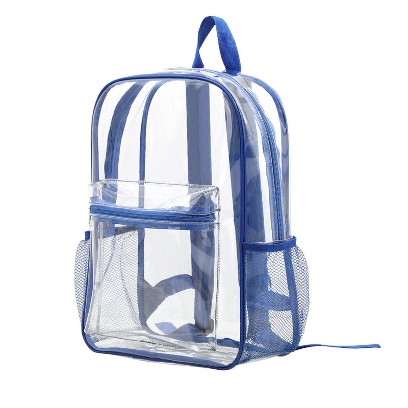 Clear PVC Backpack for Outdoor Sports & Fitness