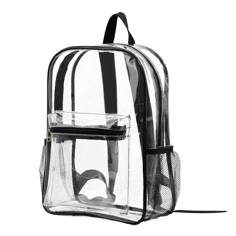 Clear PVC Backpack for Outdoor Sports & Fitness