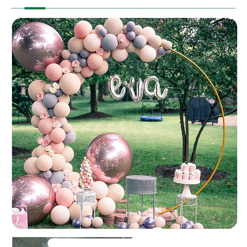 Stunning Iron Ring Balloon Arch for Weddings