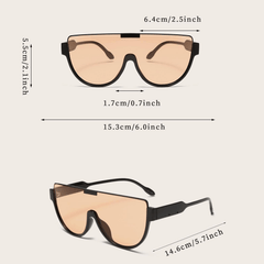 Y2K Polarized Sunglasses UV400 Shield Sun Shades