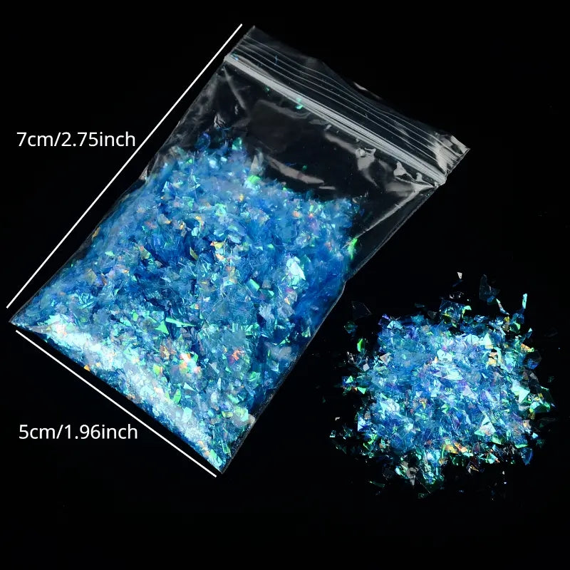 20g Candy Paper Scrap Epoxy Resin Fillings Glitter Palettes for UV Resin Mold