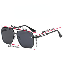 UV Resistant Men's Double Beam Sunglasses