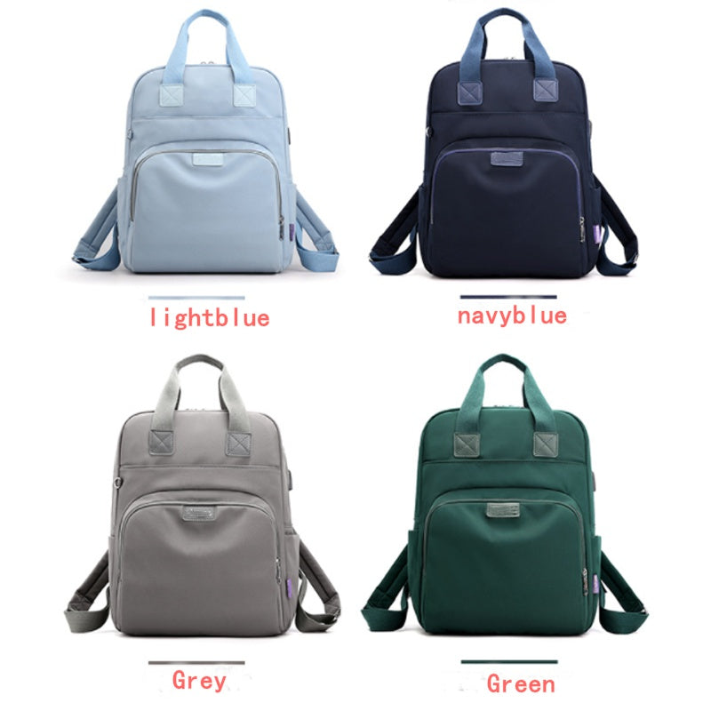 Large Capacity Waterproof Travel Backpack USB Charging Daypack