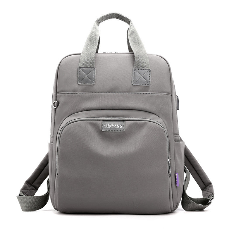Large Capacity Waterproof Travel Backpack USB Charging Daypack