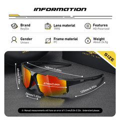 Polarized Cycling Sunglasses UV Protection Men Women