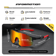 Men's UV Protection Sunglasses for Summer Outdoor Sports