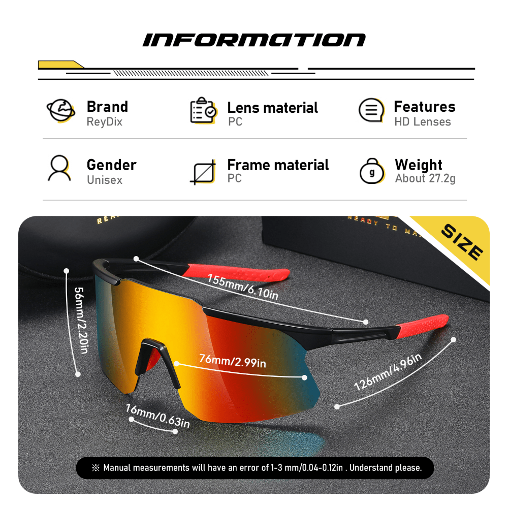 Men's Sunglasses UV Protection Cycling Driving Sports Sunglasses