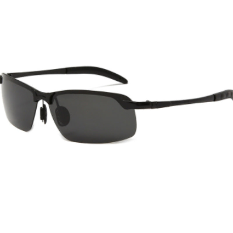 Wrap Around Driving Sunglasses Anti Glare UV400 Sun Shades with Glasses Case