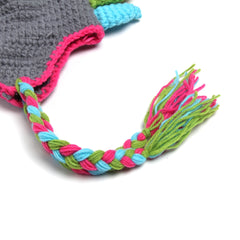 Girl's Dinosaur Wool Hat for Photography Props & Shower