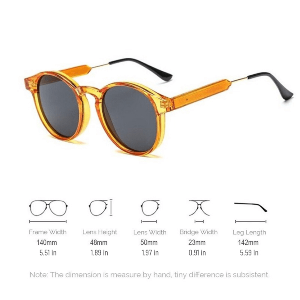 Vintage Round Sunglasses Retro Style UV400 Protection