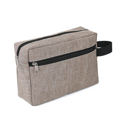 Handheld Square Cosmetic Bag Dacron Waterproof Makeup Pouch Lightweight Portable