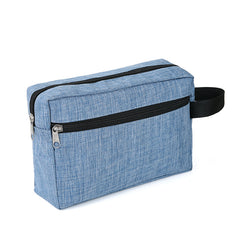 Handheld Square Cosmetic Bag Dacron Waterproof Makeup Pouch Lightweight Portable