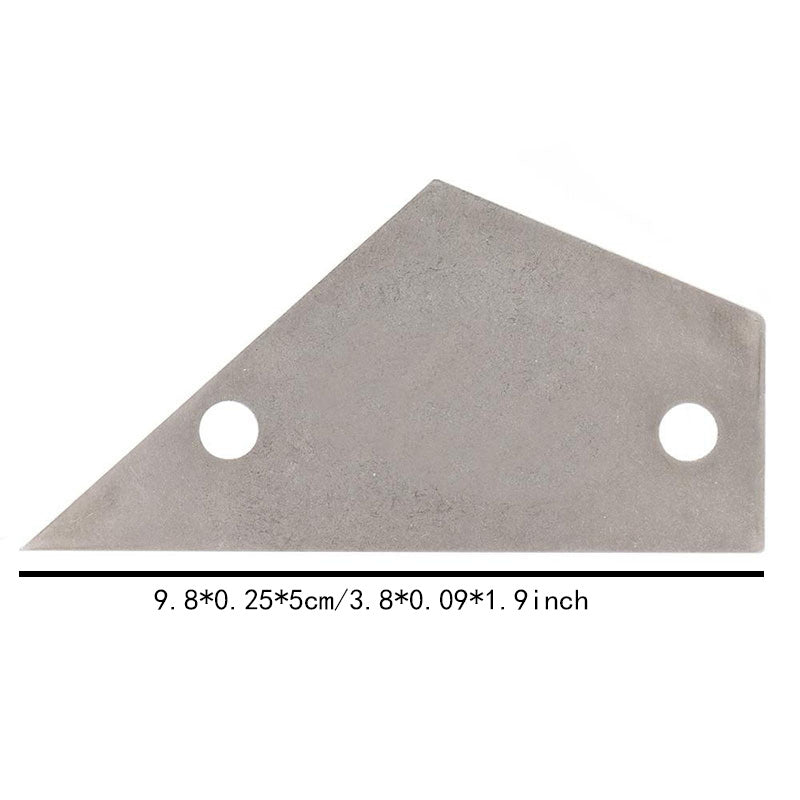 Stainless Steel Fret Leveling Tool for Guitar and Bass Accurate Neck Measurement