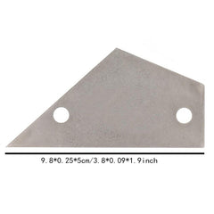 Stainless Steel Fret Leveling Tool for Guitar and Bass Accurate Neck Measurement