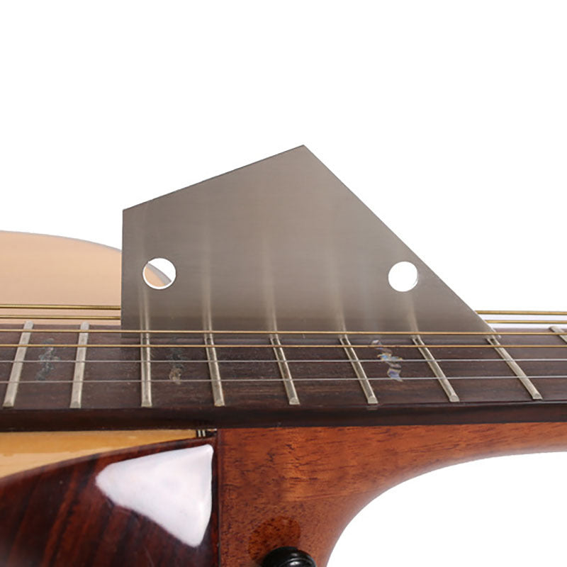 Stainless Steel Fret Leveling Tool for Guitar and Bass Accurate Neck Measurement