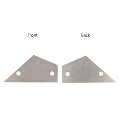 Stainless Steel Fret Leveling Tool for Guitar and Bass Accurate Neck Measurement
