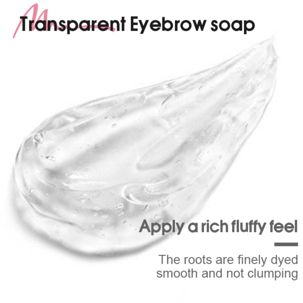 Transparent Eyebrow Wax Eyebrow Shaping Soap Cream Pomade