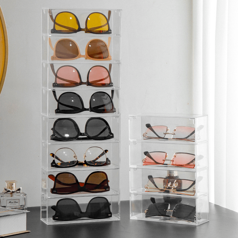 Men's Glasses Acrylic Storage Box Drawer