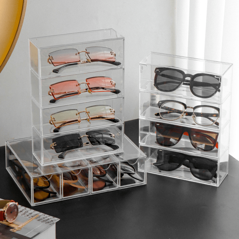 Men's Glasses Acrylic Storage Box Drawer