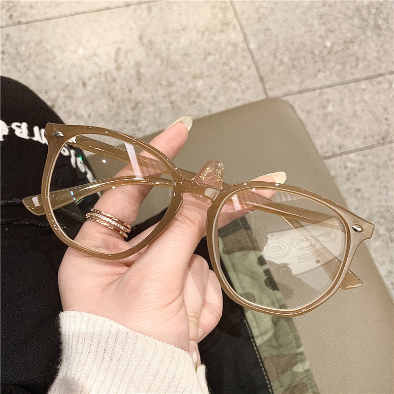 Light Blocking Glasses Clear Lens Anti Eyestrain Gaming Glasses