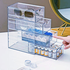 Men's Glasses Storage Box Drawer Type Partition Frame