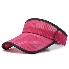 Mesh Breathable Sun Visor Hat Lightweight Casual Golf Sports Baseball Cap Unisex