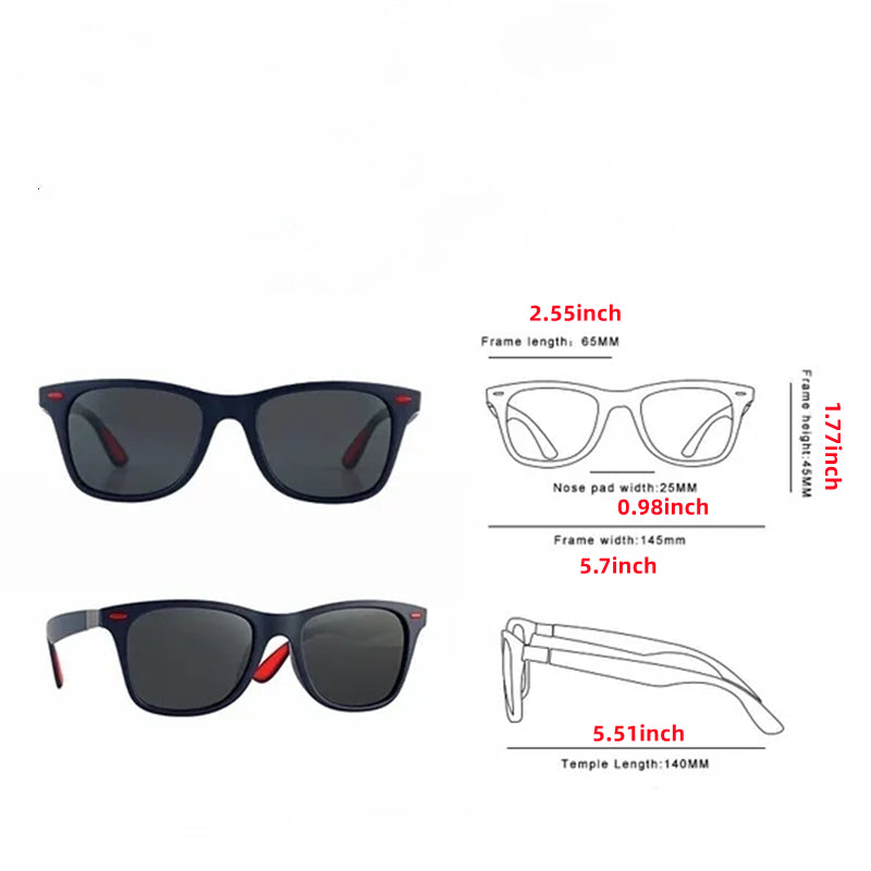 Men's Polarized Sunglasses UV400 Travel Fishing Driving