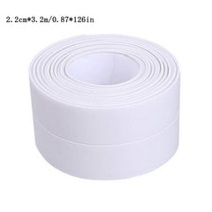 3pcs Caulk Tape Sealant Strip Self Adhesive Waterproof Sealing Tape