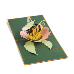 3D Bee Greeting Card for Special Occasions