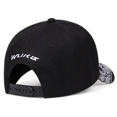 Paisley Print Cotton Baseball Cap Hip Hop Sun Hat
