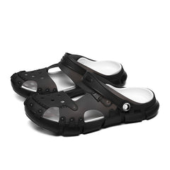 Men's Non Slip Slipper Sandals Comfortable Hollow Out Beach Shoes