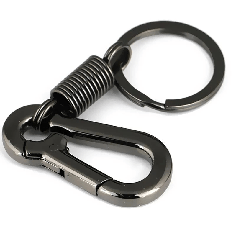 Spring Key Chain Waist Belt Clip Anti Lost Retractable Key Rings