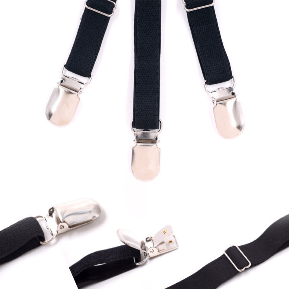 Men's Shirt Clip Anti Slip Garter Strap Shirt Fixing