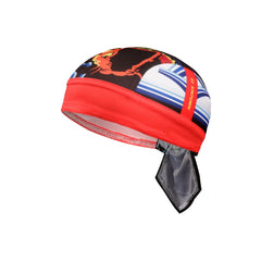 Sweat Blocking Cycling Pirate Cap Unisex Pirate Bandana Bicycle Sports Cap