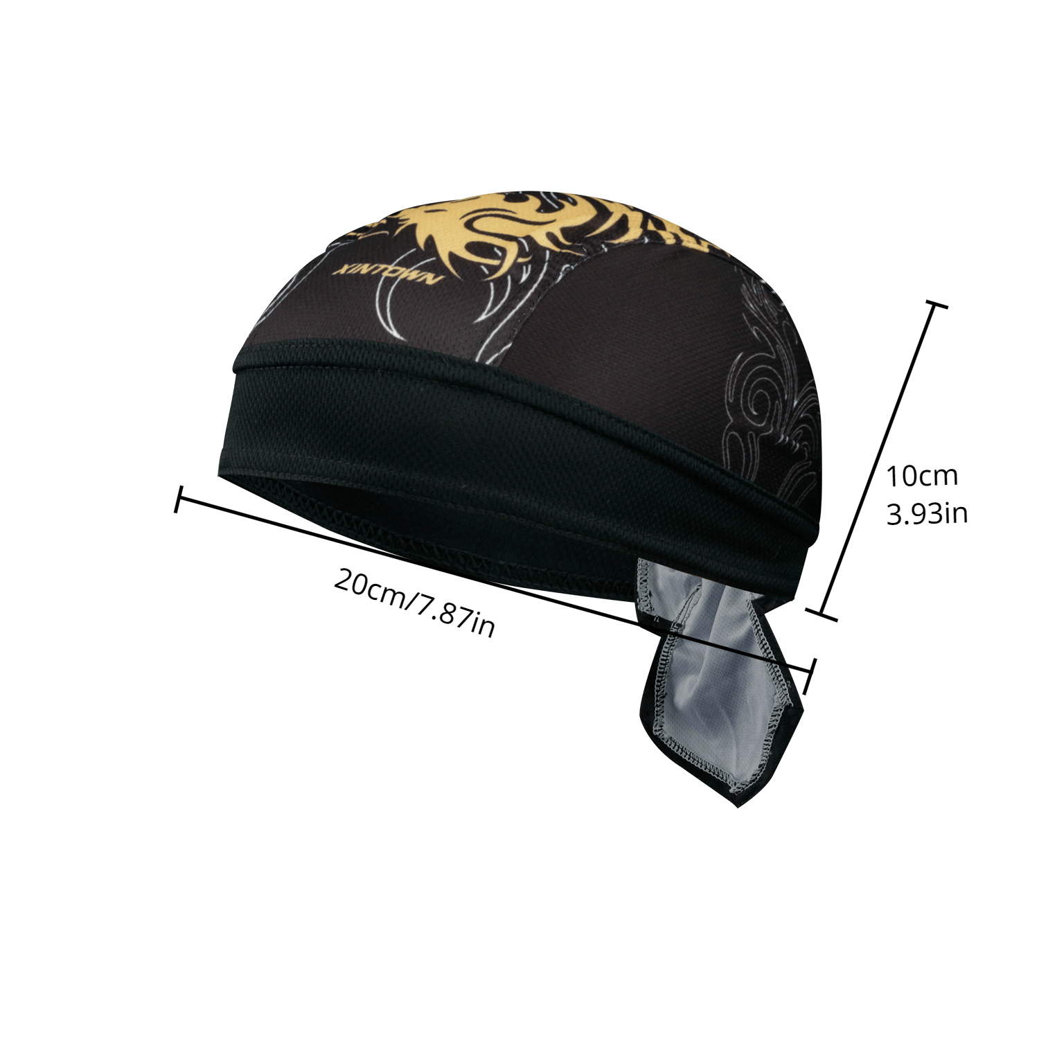 Sweat Blocking Cycling Pirate Cap Unisex Pirate Bandana Bicycle Sports Cap