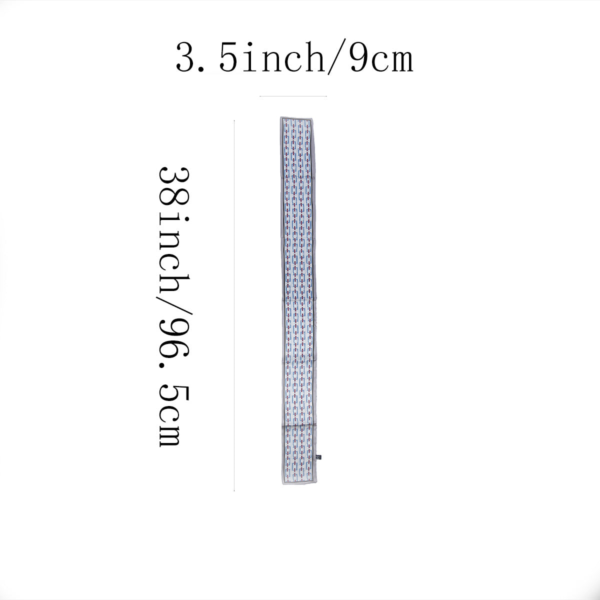 Floral Print Skinny Scarf Long Ribbon Neckerchief Thin Decorative Hairband