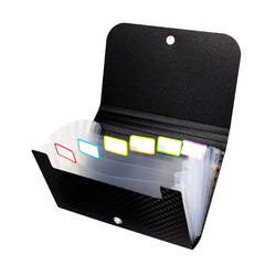 A6 Accordion File Folder 7-Layer Waterproof with Tabs