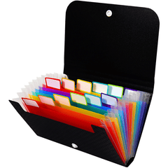 A6 Accordion File Folder 7-Layer Waterproof with Tabs