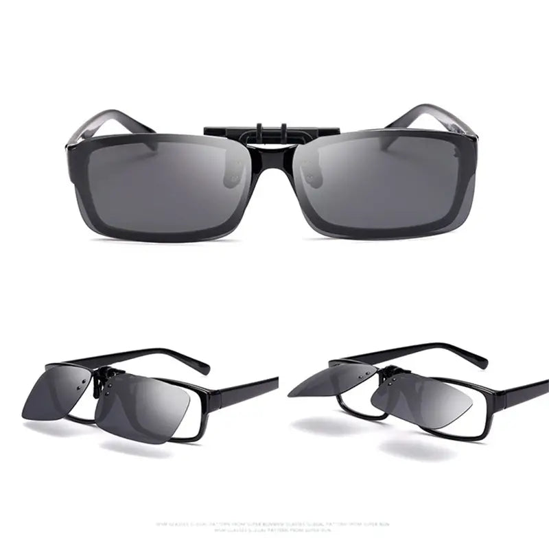 Polarized Sunglasses Clips UV400 Lens Clip on Sunglasses Clip Men And Women